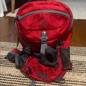 REI Tarn 18 Red Backpack with Gray Accents